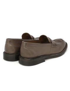 Franco Fedele Mocassino College Sfoderato Fondo Cuoio Taupe Asfalto