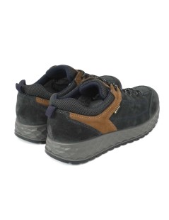 Ara Shoes Sneakers Uomo Hoga Stresa Goretex Nabuk Blu Marrone