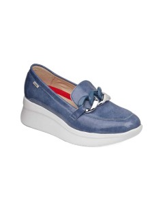 Callaghan Mocassino Hanna Zeppa Accessorio Naplak Blu