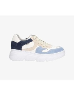 Callaghan Sneakers Donna Baccara Dettagli Camoscio Cielo Bianco