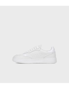 Janet & Janet Sneakers Cassetta Impunture Pelle Bianco