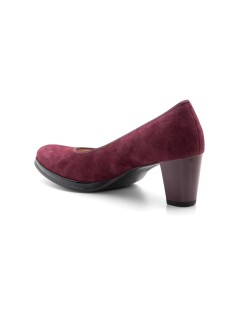Ara Shoes Decollette Class Plateau Liscio Hostess Camoscio Barolo