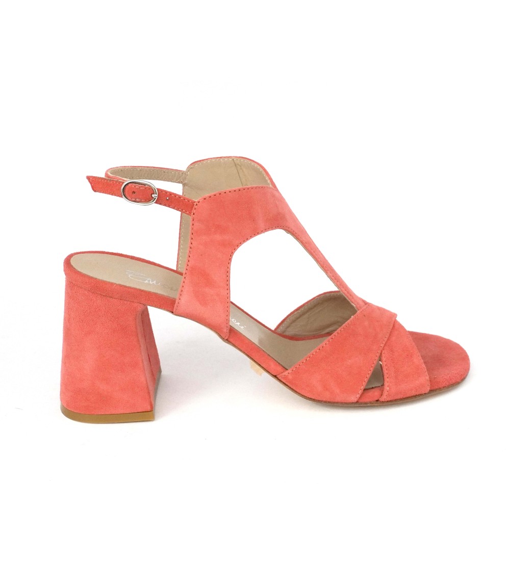 Emanuela Passeri Sandalo Medio Doppio Braccialetto Ciclamino