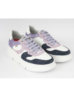 Callaghan Sneakers Donna Baccara Dettagli Camoscio Blu Viola