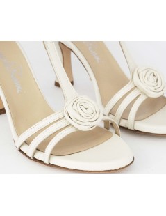 Emanuela Passeri Sandalo Charleston Chiuso Nappa Crudo