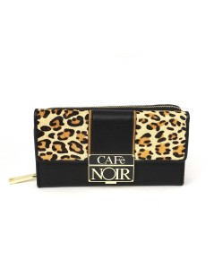 CAFèNOIR Portafogli Donna Logo Animalier Maculato