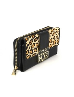 CAFèNOIR Portafogli Donna Logo Animalier Maculato