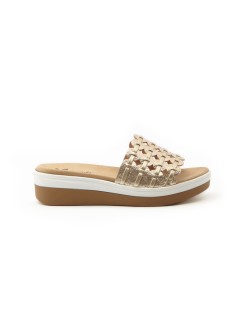 Susimoda Ciabatta Media Memory Fascia Traforata Platino