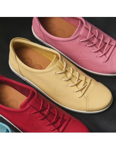 Ecco Sneakers Cassetta Low City Soft Nappa Giallo