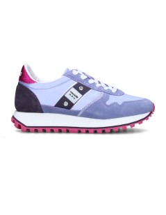 Blauer Sneakers Donna Balance Millen Camoscio Lilla Fuxia