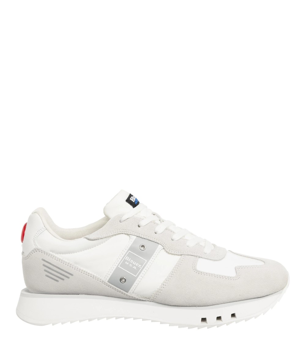 Blauer Sneakers Uomo Balance Tokyo Camoscio Bianco