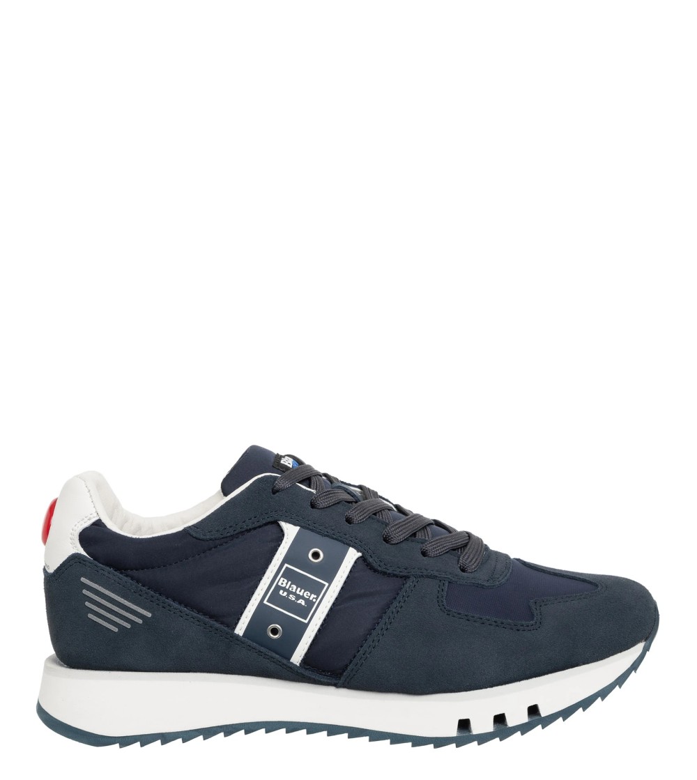 Blauer Sneakers Uomo Balance Tokyo Camoscio Navy