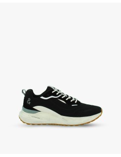 Extr4 Sneakers Uomo Sport Light Kaizen Tessuto Nero