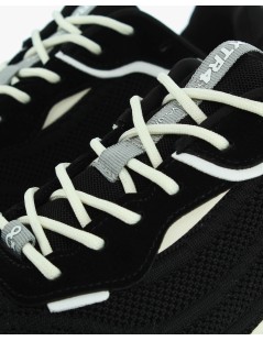 Extr4 Sneakers Uomo Sport Light Kaizen Tessuto Nero