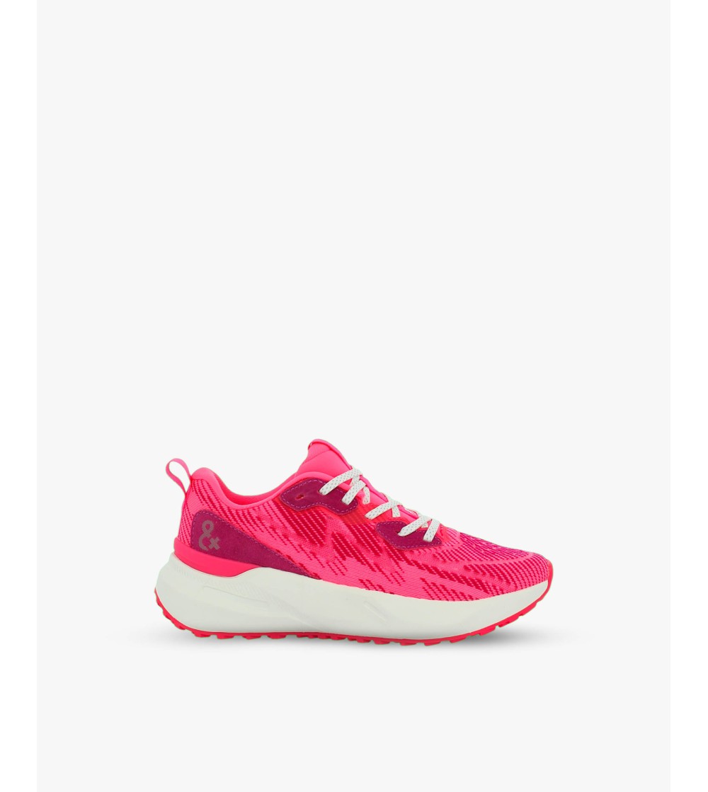 Extr4 Sneakers Donna Sport Light Kaizen Tessuto Fuxia