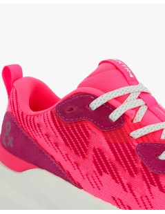 Extr4 Sneakers Donna Sport Light Kaizen Tessuto Fuxia
