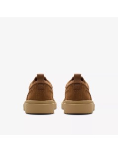 Clarks Stringate Sport Extralight Polden Camoscio Cola