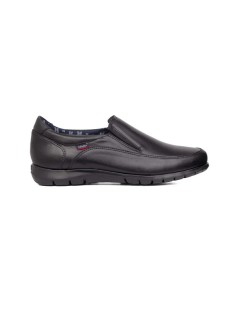 Callaghan Mocassino Slipon Uomo Sun Classic Pelle Tutto Nero
