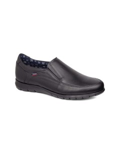 Callaghan Mocassino Slipon Uomo Sun Classic Pelle Tutto Nero