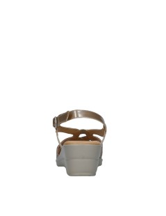 Cinzia Soft Sandalo Zeppa Media Intreccio Biscotto