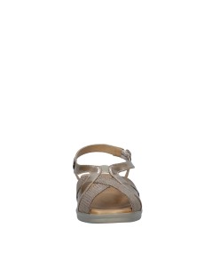 Cinzia Soft Sandalo Zeppa Media Intreccio Biscotto