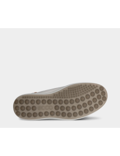 Ecco Sneakers Uomo 7M Cassetta Pelle Bianco Cuoio