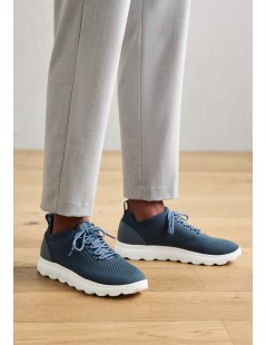 Geox Sneakers Uomo Spherica Tessuto Avio