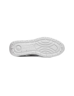 Callaghan Sneakers Aria Inserti Laminato Camoscio Bianco Cielo