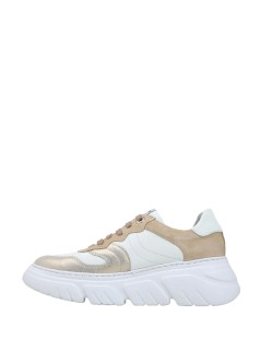 Callaghan Sneakers Baccara Fondo Alto Pelle Rosa Bianco