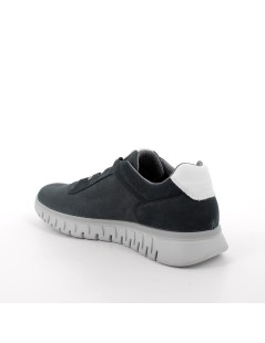 IGI &Co Sneakers Uomo Lacci Interni Fondo Molla Camoscio Blu