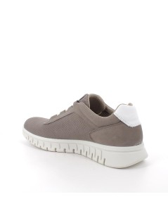 IGI &Co Sneakers Uomo Lacci Interni Fondo Molla Camoscio Peltro