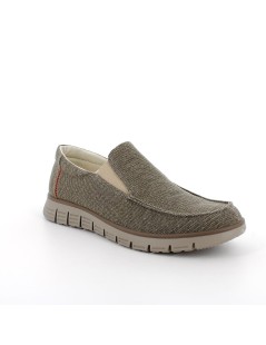 Enval Soft Slipon Uomo Vaschetta Dude Cotone Militare