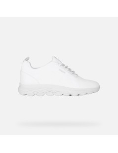 Geox Sneakers Donna Spherica Tessuto Bianco