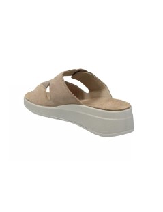 Grunland Ciabatta Medio con Plantare 2 Velcro Nabuk Corda