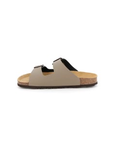 Grunland Ciabatta Donna Bio Birk Arizona Basso Tortora