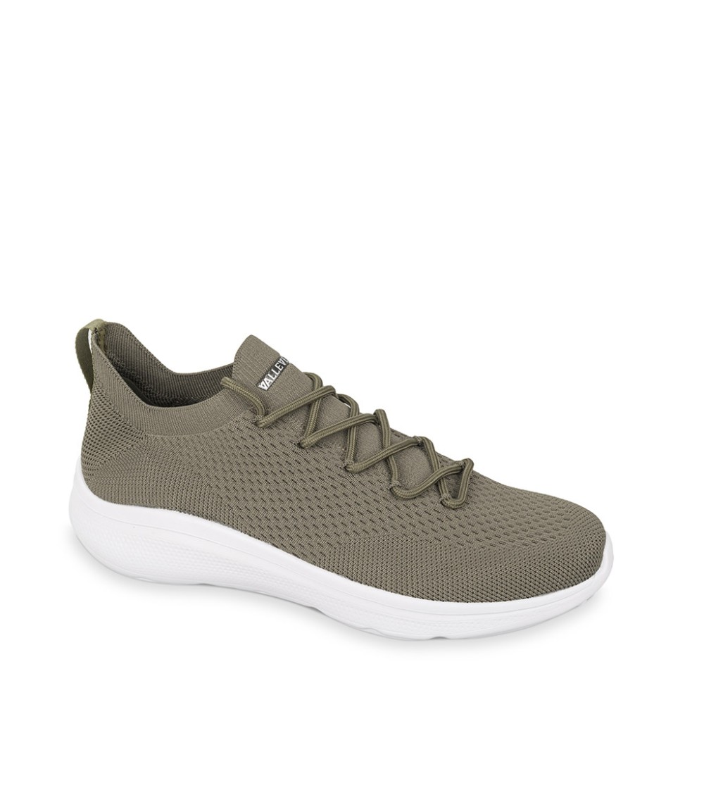Valleverde Sneakers Uomo Sketch Memory Tessuto Bosco