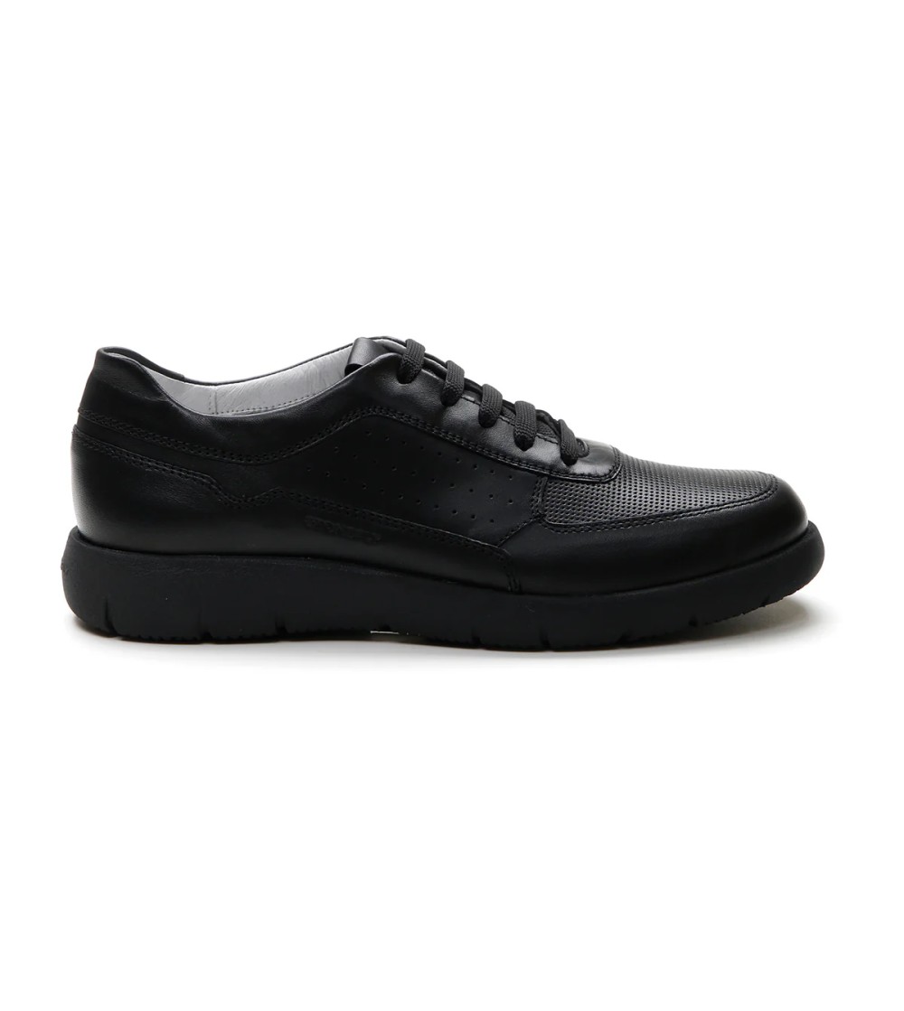 Stonefly Sneakers Stream Classic Comfort Traforate Nappa Nero