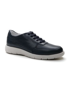 Stonefly Sneakers Stream Classic Comfort Traforate Nappa Blu Scuro