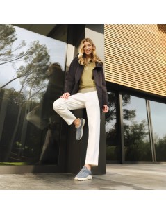 Geox Sneakers Donna Spherica Plus Tessuto Blu Cielo