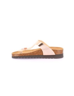 Grunland Ciabatta Infradito Bio Birk Zeppa Alta Laminato Rame