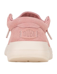 Hey Dude Slipon Donna Platform Alto Elastic Tessuto Rosa