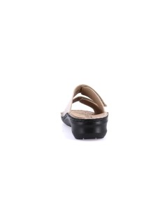 Grunland Ciabatta Classic Plantare Estraibile 2 Velcro Pelle Sabbia