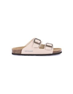 Grunland Ciabatta Donna Bio Birk Arizona Basso Beige