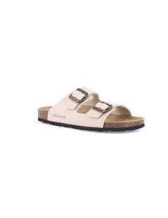 Grunland Ciabatta Donna Bio Birk Arizona Basso Beige