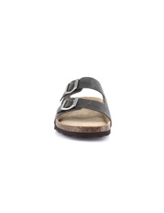 Grunland Ciabatta Uomo Arizona Bio Birk Pelle Antracite