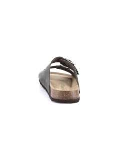 Grunland Ciabatta Uomo Arizona Bio Birk Pelle Antracite