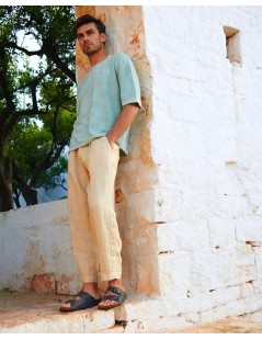 Grunland Ciabatta Uomo Arizona Bio Birk Pelle Antracite