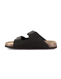 Grunland Ciabatta Uomo Arizona Bio Birk Pelle Mogano