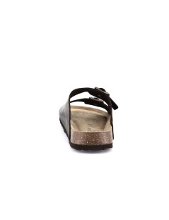 Grunland Ciabatta Uomo Arizona Bio Birk Pelle Mogano
