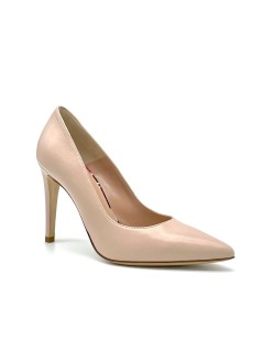 Elata Decollette Punta Tacco Alto Nappa Nude